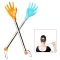 Stainless Steel Adjustable Back Scratcher Back Massage Telescopic Anti Itch Claw Massager Back Massage Tickle Stick for Elders.