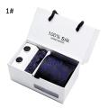 【No-Questions-Asked Refund】 5Pcs Men Handkerchief Button Necktie Accessories.