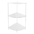 3 Tier Corner Table Multifunctional Acrylic Wall Side Table For Bedroom Bathr.