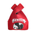 Unique Crossbody Bag Sophisticated Shoulder Bag Fashionable High-end Wrist Bag Exquisite Panda Handbag Stylish Retro Contrast Color Handbag.
