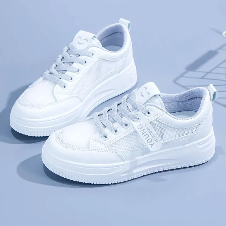 Little%20White%202024%20Summer%20New%20Breathable%20Thin%20Women's%20Versatile%20Student%20Flat%20Bottom%20Sports%20and%20Casual%20Mesh%20Shoes%20-%20Image%207
