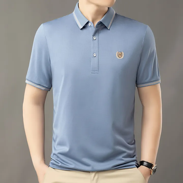Paul%20SummerpoloMen's%20ShirtTT-shirt%20Business%20Casual%20and%20Comfortable%20Breathable%20Skin-Friendly%20Men's%20Clothing%20Fashion%20Polo%20Collar258850%20-%20Image%203