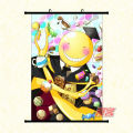 Anime Canvas Scroll Assassination Classroom Hanging Painting Poster Artwork Modern Home Living Room Study Decoration Pendant.