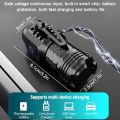 Three-Eyed Monster Mini Flash Super Power Flashlight, German Three-Eyed Monster Mini Flash Super Power Flashlight, Three-Eyed Monster Mini Flashlight, Portable Mini LED Flashlight - (Black). 