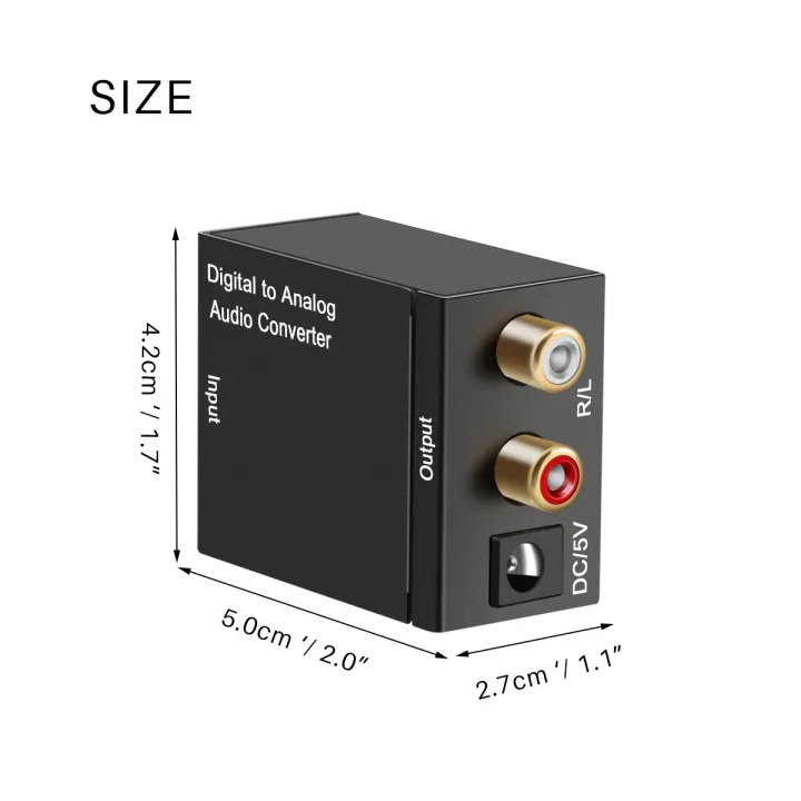 Digital%20To%20Analog%20Audio%20Converter%20Adapter%20Coaxial%20Toslink%20Audio%20To%202RCA%20L/R%20Audio%203.5mm%20USB%20Powered%20Toslink%201XRCA%20Stable%20Decode%20-%20Image%204