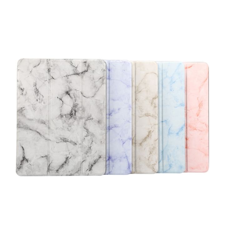 (New)Marble%20Texture%20Pattern%20Horizontal%20Flip%20Case%20for%20iPad%209.7%20,%20with%20Three-folding%20Holder%20&%20Pen%20Slots%20-%20Image%209