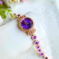 New Luxury Crystal Wristwatches Women's Fashionable Casual Watch - Watch For women - Watch -ঘড়ি.