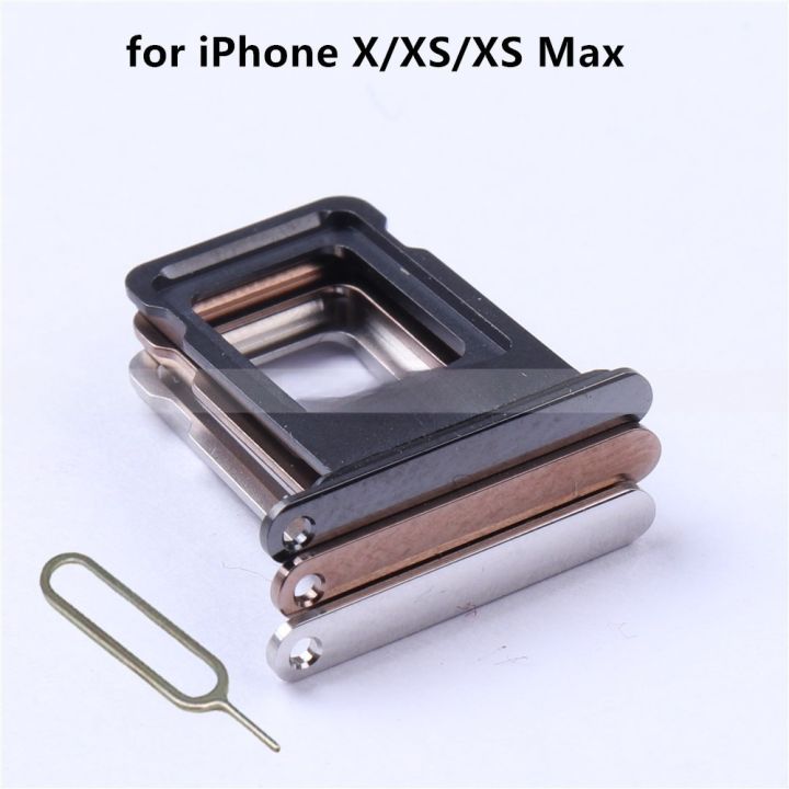 Sim%20Tray%20for%20iPhone%20X/%20iPhone%20XS%20/%20iPhone%20XS%20Max%20(Free%20High%20Quality%20Sim%20Ejector%20Pin)%20-%20Image%202