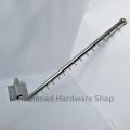 Mounted Wall Coat Rack Hanger Moving 15 Hook, Size:18" Stainless Steel 15 Hooks with Swing Arm Bracket, Clothes Storage Organizer - Hanger. 