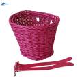 Kids Bike Basket Carrying Accessories with Straps Storage Basket Basket for Girls.