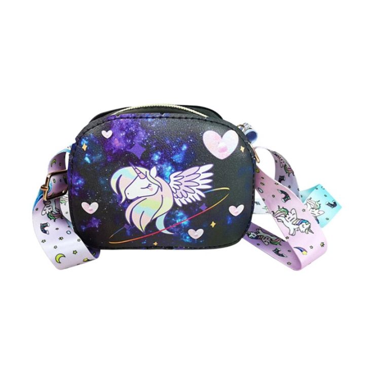 Girls%20Shoulder%20Bag%20Cartoon%20Rainbow%20Unicorn%20PU%20Phone%20Bag%20Baby%20Children's%20Single%20Shoulder%20Messenger%20Parent-child%20Accessories%20Bag%20-%20Image%205