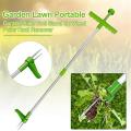 Portable Long Handle Remover Portable Garden Lawn Weeder Outdoor Yard Grass Root Puller Tool Garden.