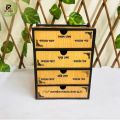 Medicine Storage Box 4 layer Keep your medicines organized and secure with this handy 4 layer medicine storage box.