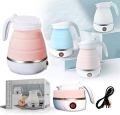 Tea Coffee Hot Water Electric Silicon Foldable Kettle / Portable Mini Electric Kettle for Home and Travel.