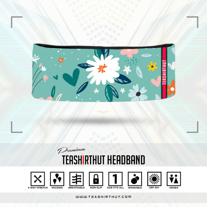 Exclusive Teashirthut Design Edition Womens Headbands Vintage Verve - Womens Fashion Headbands - Womens Headbands