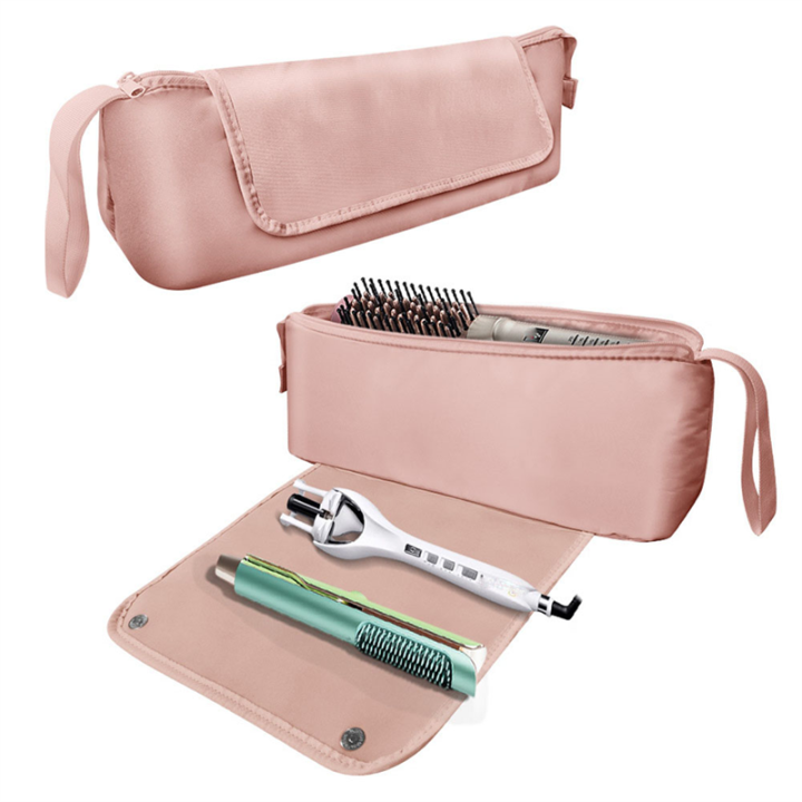 Hair%20Tool%20Travel%20Bag%20Curling%20Iron%20Hair%20Straightener%202-In-1%20Hot%20Tool%20Travel%20Box%20Storage%20Bag,Black%20Durable%20Easy%20Install%20Easy%20to%20Use%20-%20Image%206