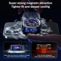 X76 Mobile Phone Cooling Fan Mini Universal Phone Cooler Smartphone Cooler For Mobile Phone Processor Cooler.