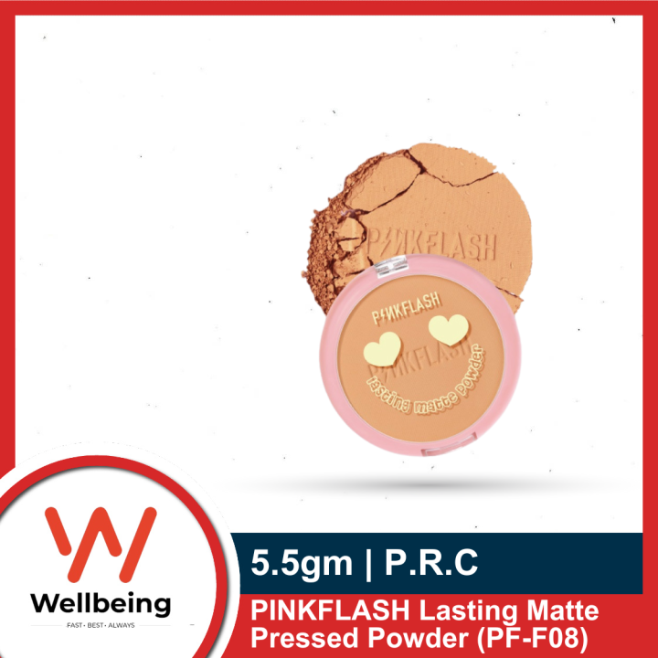 PINKFLASH Lasting Matte Pressed Powder 5.5gm (PF-F08)