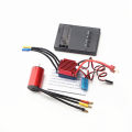 S2838 2838 3200kv 3600kv 3800kv 4500kv Brushless Motor & 35a Brushless Esc For 1/14 1/16 Hsp/xas/wltoys Rc Car Truck color:3200KV. 