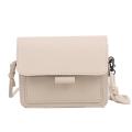 Women's Crossbody Bag Solid Color Simple Fashion Casual Shoulder Bag Trend Small Square Bag Retro One-shoulder Messenger Bag. 
