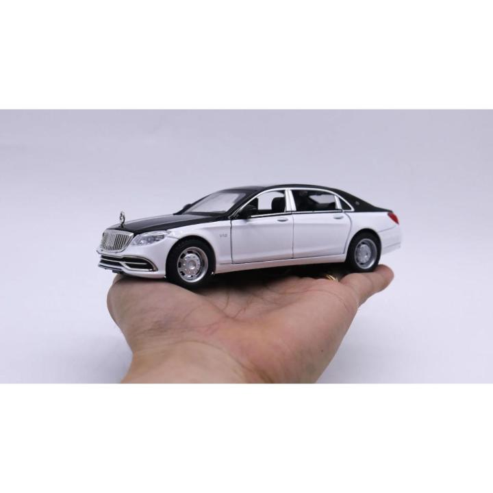 Exceotional Quality - Mercedes bens650 black white 1:24 jiaaye model car di 7950 - Vintage Choice - Exclusive Experience
