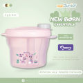 Momeasy Rotation milk powder container 0m+, 260ml / 3*85 ml,pink. 