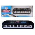 49 Keys Musical Keyboard Piano Toy with Microphone USB System Smooth & Real Tone.