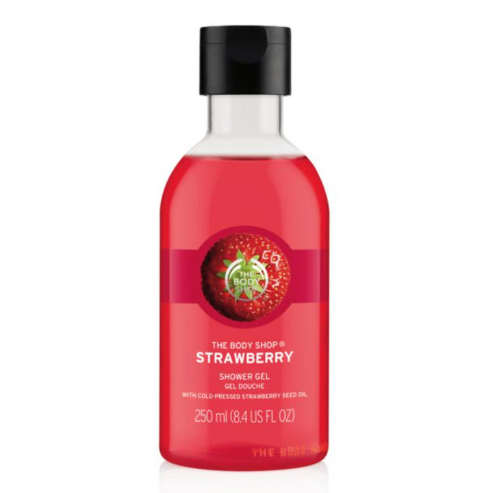 The Body Shop Strawberry Shower Gel, 250ml - Soap