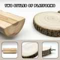 7Pcs Natural Wooden Bird Perch Set – Parrot Perch Toys, Wooden Perch Swing, Cage Accessories for Budgies, Cockatiels, Lovebirds, Finches, and Other Small to Medium Birds. 
