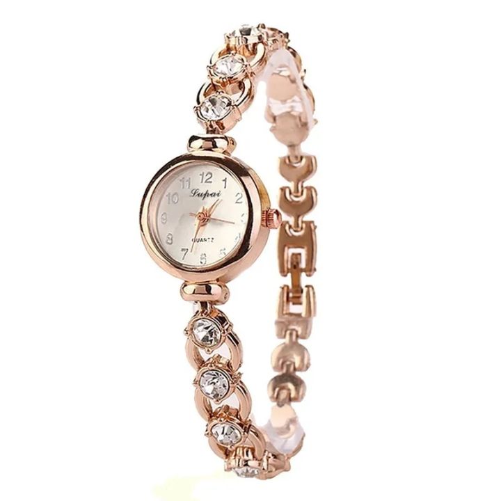 【beauty code store】2021 New Luxury Women Watches Gift Creative Ladies Clock Bracelet Watch Round Analog Watches Ladies' Gifts