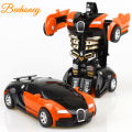 Rescue Bots Deformation Transformer Car One-Step Car Robot Vehicle Model Action Figures Toy Transform Car for Kids.