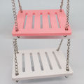 pet Hamster Toys Wooden Rainbow Bridge Seesaw Swing Toys Small Animal Jessica.