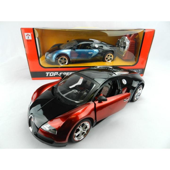 New RC Car Rechargeable Top Speed Bugatti 1:14 Scale- Blue