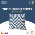 Decorative Cushion Cover, Navy Blue (16"x16") Only Cover. 