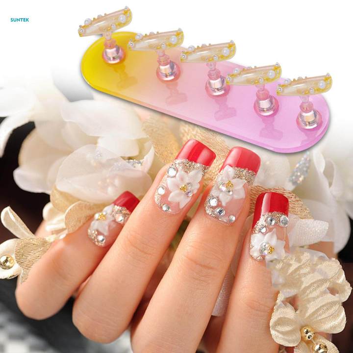 Press On Nail Stand Nail Salon Equipment Nail Art Set Accessories for Salon