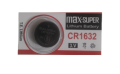 CR1632 Coin Cell Button Battery 3V Lithium Battery, Pack of 1. 