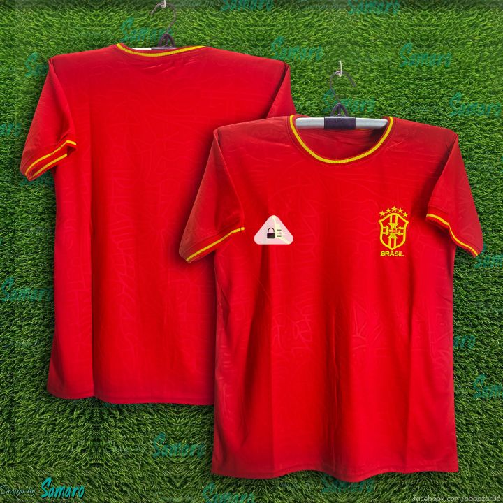 Brazil%20Jersey%202026/2027%20Thai%20Premium%20Football%20Jersey%20For%20Men%20-%20Half%20Sleeve%20t-shirt%20-%20Brazil%20Jersey%202026/2027%20-%20Image%204