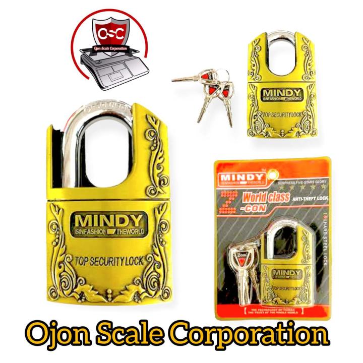 Mindy High Security Anti-Theft Hard Steel Key Padlock
