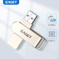 Eaget USB 3.2 32GB PenDrive 64GB 128GB 256GB USB Flash Drive Memory Stick USB 3.2 for Phone laptop or Higher Version. 