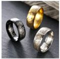 Religious Muslim Islamic Ornaments Halal Rings Couple Rings Gold.