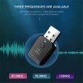 Car Bluetooth 5.3 Mini USB Transmitter Receiver with LED Display Handsfree Call Car Kit Auto Wireless Audio For Fm Radio.