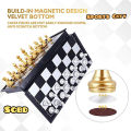 Magnetic Chess 14 Inch Golden & Silver Guti. 