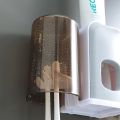 2 Mouthwash Cup Set/Toothbrush Holder Wall Mounted Toothpaste Dispenser Automatic Holder.