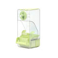 GC No Mess Automatic Bird Feeder, Transparent Seed Food Container, Parrot Feeder Cage Accessories For Small Birds Parrot Cockatoo Canary Parakeets. 