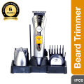 Kemei KM-580A 7-in-1 Beard trimmer & Hair clipper with nose trimmer for men. 