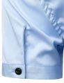 White Mens Bamboo Fiber Dress Shirts Short Sleeve Casual Button Down Shirt Men Non Iron Easy Care Elastic Business Shirt Male.