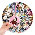 10/30/50PCS Animation K-ON Graffiti Waterproof Sticker Cartoon Cute Character Hand Account Water Cup Skateboard Helmet Wholesale.