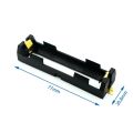 SMT Tip - 18650 Li-Ion Battery Case of 1 Slot. 