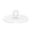 Transparent Crystal Drawer Handle Diamond Shape Self-Adhesive Hook Alpha Bridge. 