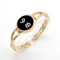 Minimalist Design Stainless Steel LED Touch Screen Women's Watch Fashionable Bracelet Strap with Designer Decoration. 